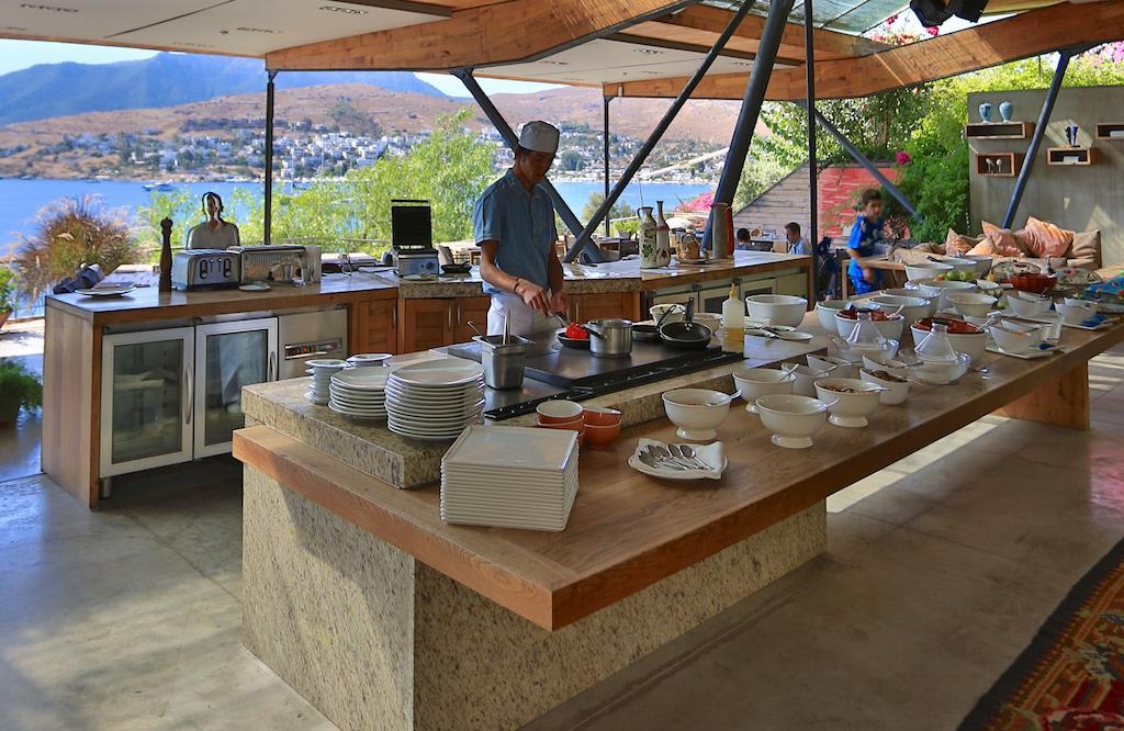 Macakizi Hotel Göltürkbükü Restaurant foto